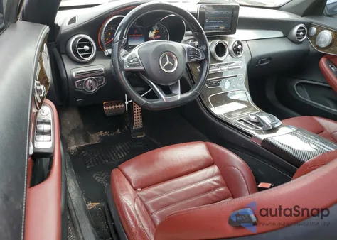 2017 Mercedes-Benz C 300 z USA, uszkodzony, nr VIN WDDWK4JB4HF531177